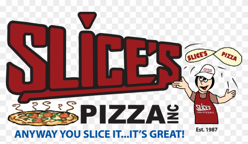 Slice's Pizza Winnipeg - Slices Pizza Clipart #549198