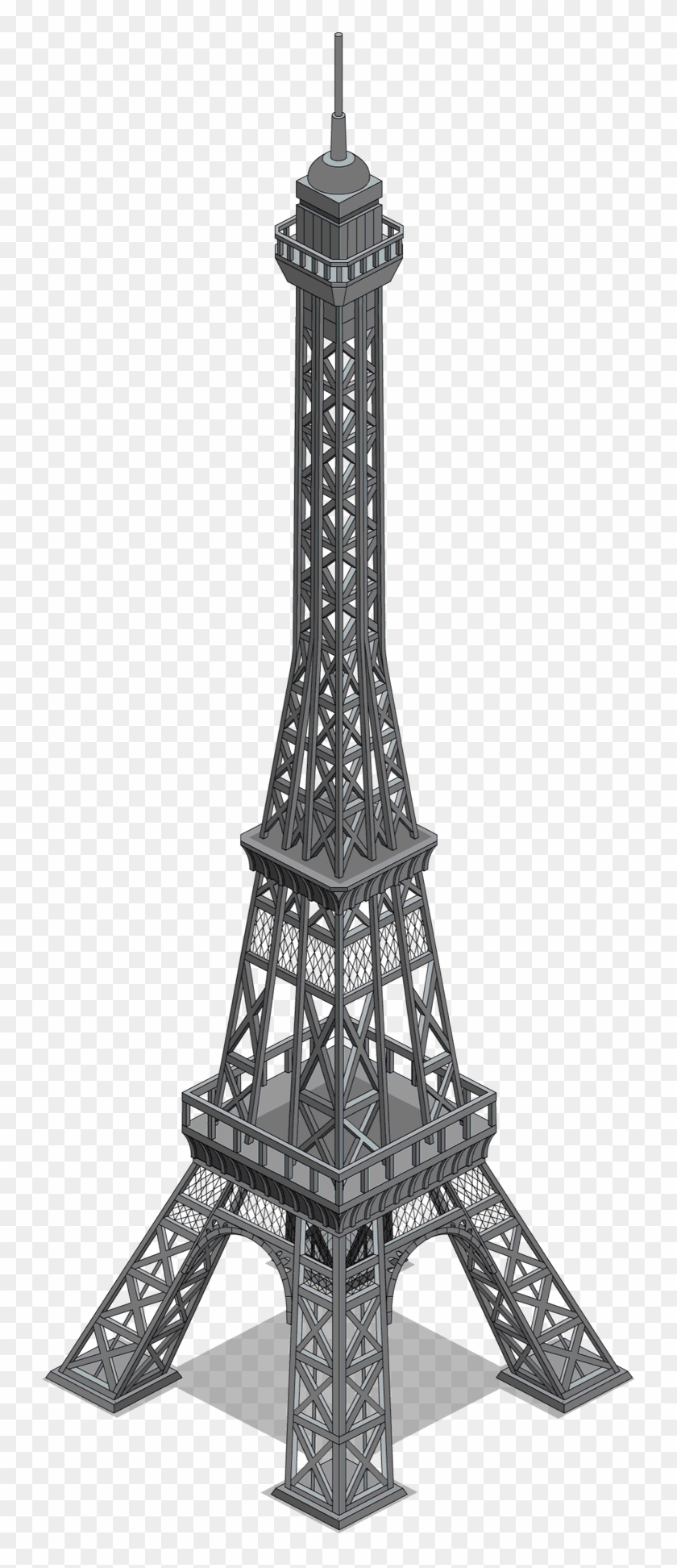 Tsto Eiffel Tower - Simpsons Tapped Out Tour Eiffel Clipart