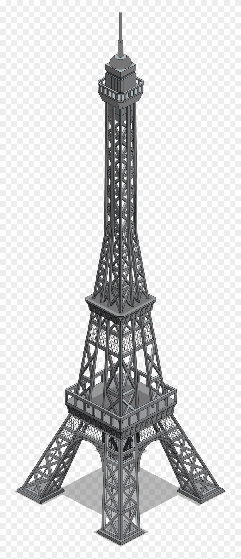 Tsto Eiffel Tower - Simpsons Tapped Out Tour Eiffel Clipart #549432