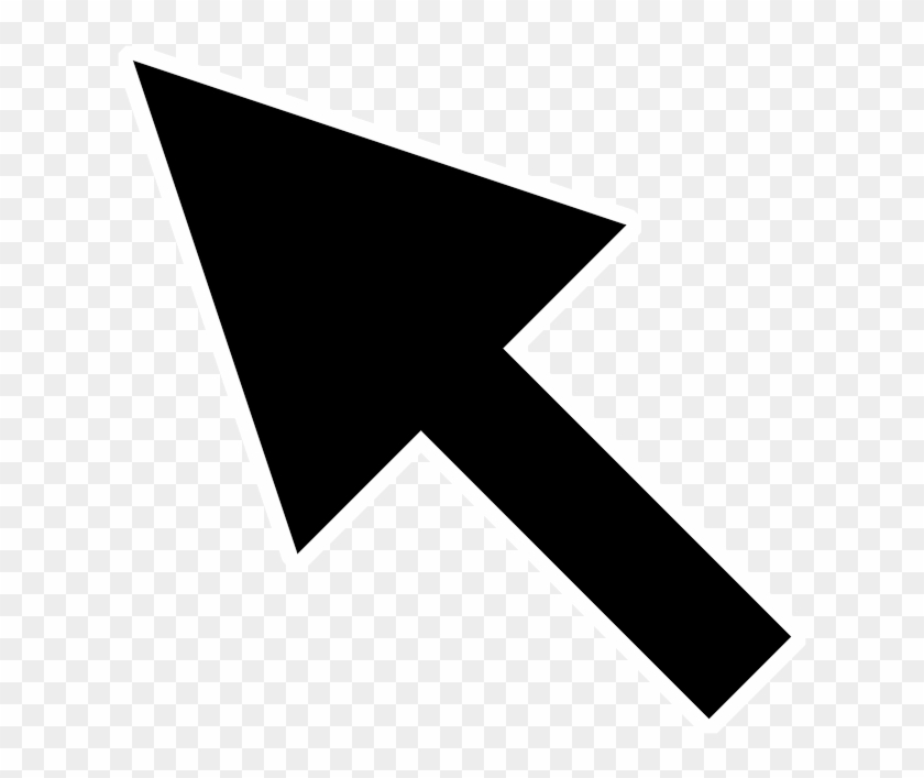Computer Mouse Pointer Cursor Clip Art - Arrow Computer Vector - Png Download #549433