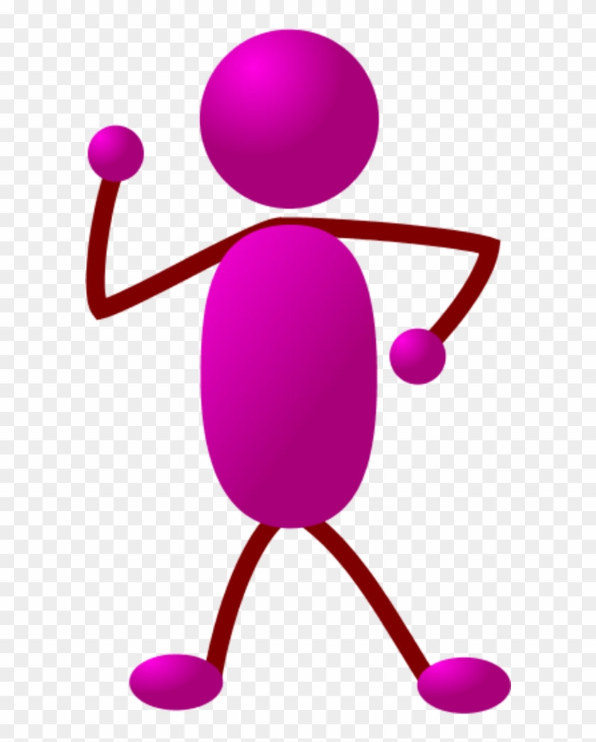 Stick Figure Woman Clipart - Stick People Clip Art - Png Download #549518