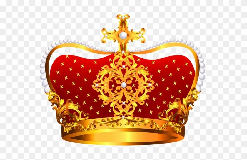 King Crown Free Png Image - Red Crown Png Clipart #549557