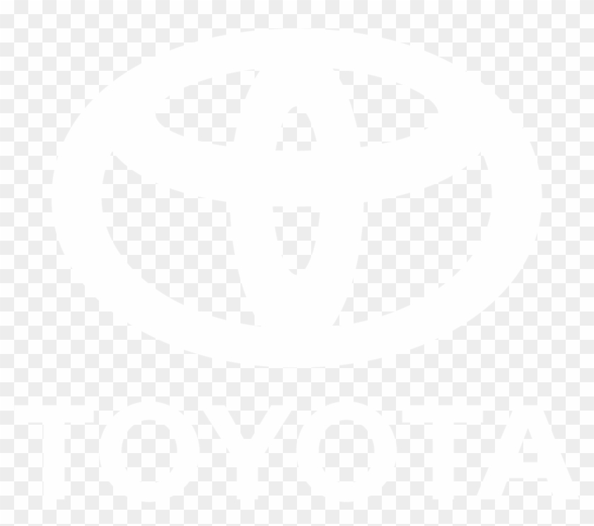 Logo Toyota Monochrome - Toyota Clipart #549616