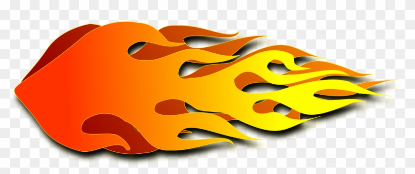 Graphics For Flame Dragster Clip Art Graphics - Flame Clip Art - Png Download