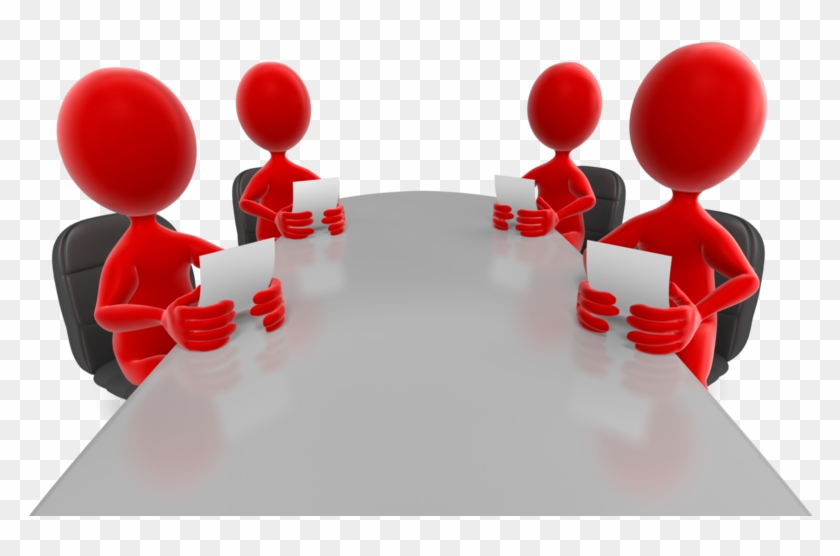 Stick Figure Meeting Png , Png Download - Meeting Figure Clipart #549809