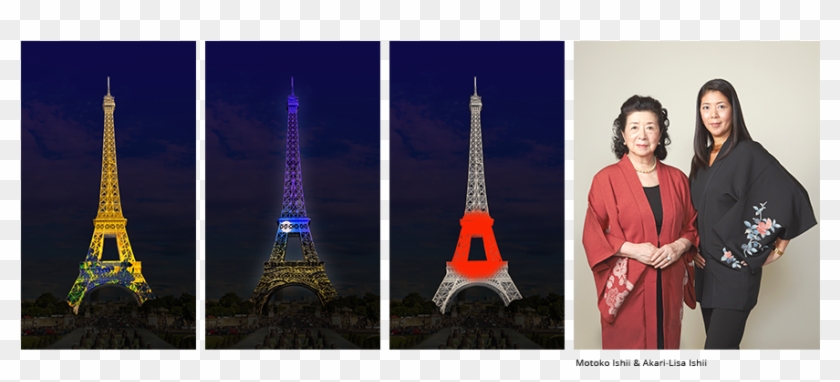 Eiffel Tower Special Light-up Eiffel Tower Dressed - Japonisme 2018 Tour Eiffel Clipart #549831