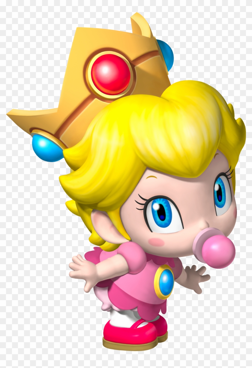 Baby Daisy Peach Y Rosalina Clipart