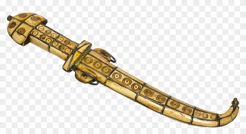 Golden, Isolated, Old, Brass, Metallic - Dagger Clipart