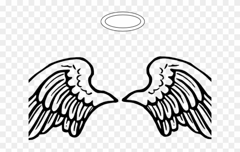 Clip Black And White Huge Freebie - Free Angel Wings Svg - Png Download