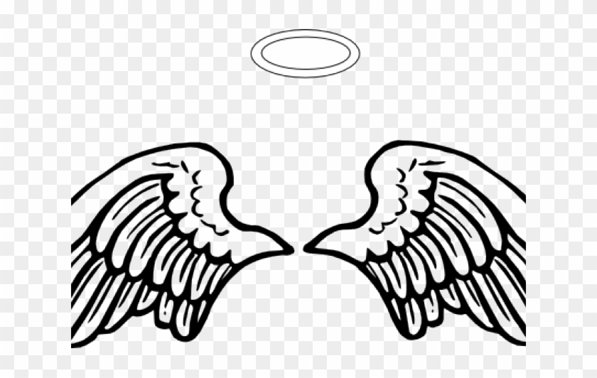 Clip Black And White Huge Freebie - Free Angel Wings Svg - Png Download #5400940