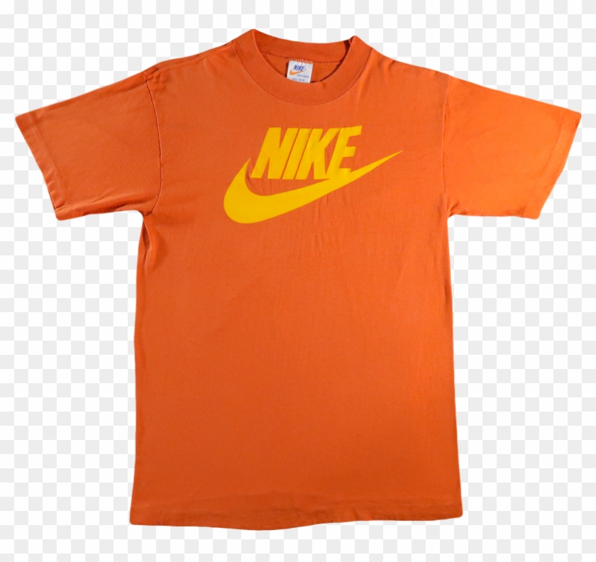Rare Vintage Nike T Shirt 80s 90s Tee - Nike Clipart #5401715
