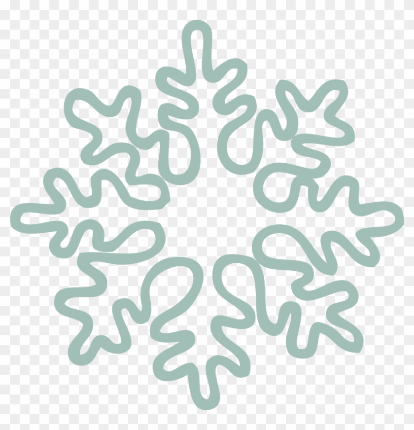1428116967 Xmasframe Snowflake 01 Snowflakes, Frozen, - Circle Clipart