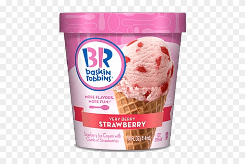 Baskin Robbins Ice Cream Berry & Strawberry 500ml - Baskin Robbins Jamoca Almond Fudge Clipart #5402586