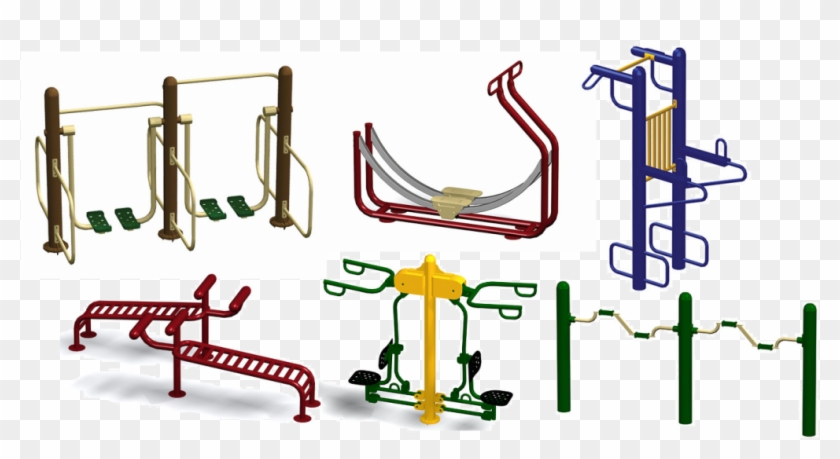 Paris Outdoor Fitness - Paris Outdoor Fitness Equipment Clipart