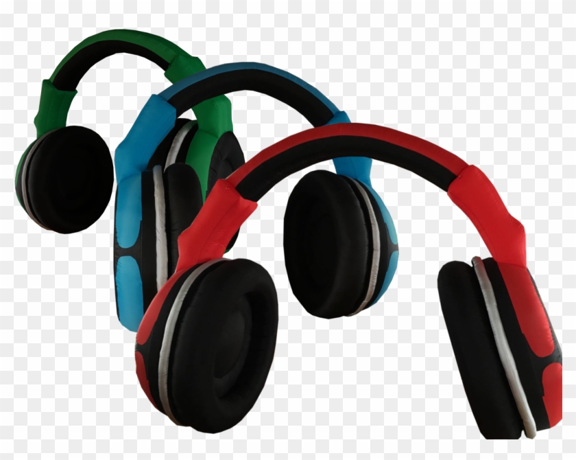Giant Inflatable Headphone For Dj Booth - Headphones Clipart