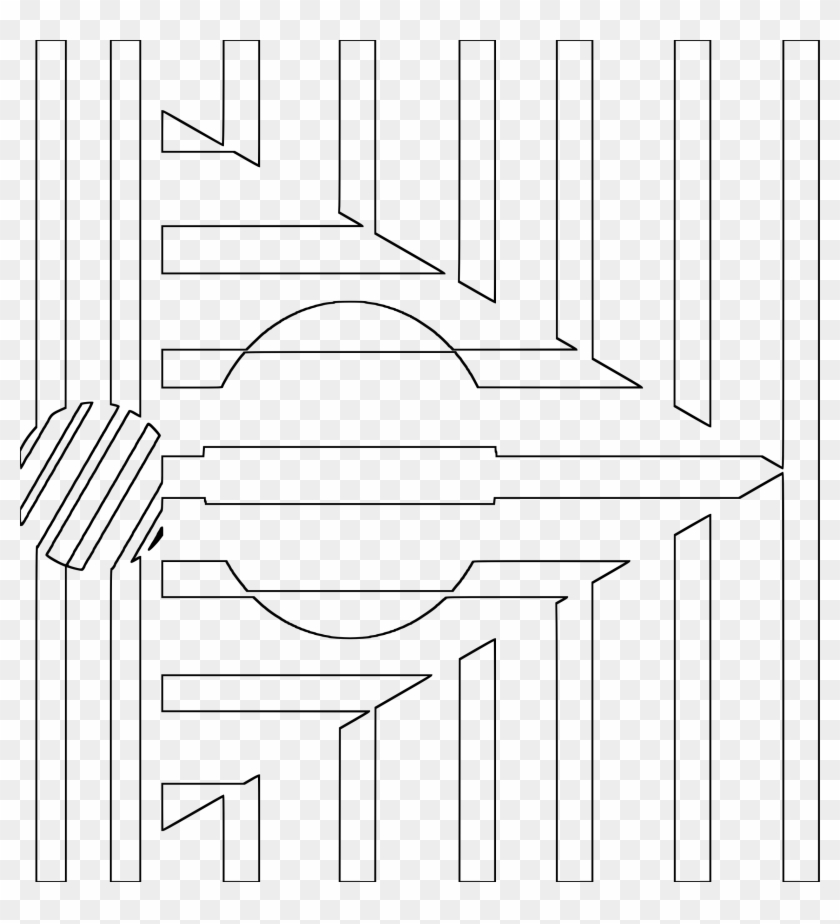 This Free Icons Png Design Of Play Now Coloring Page - Line Art Clipart #5403756