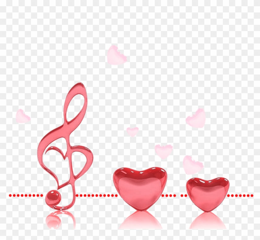 3d Wallpaper Love Kiss - You Are The Music In My Heart Clipart #5404170