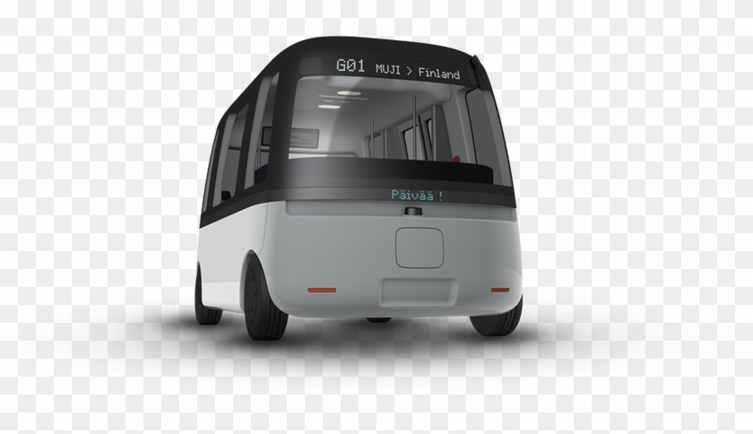 Muji Self Driving Car - Gacha Bus Clipart
