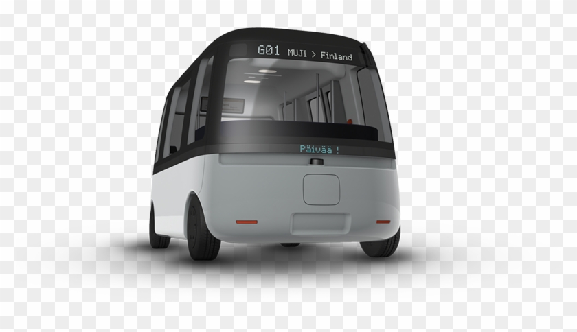 Muji Self Driving Car - Gacha Bus Clipart #5404241