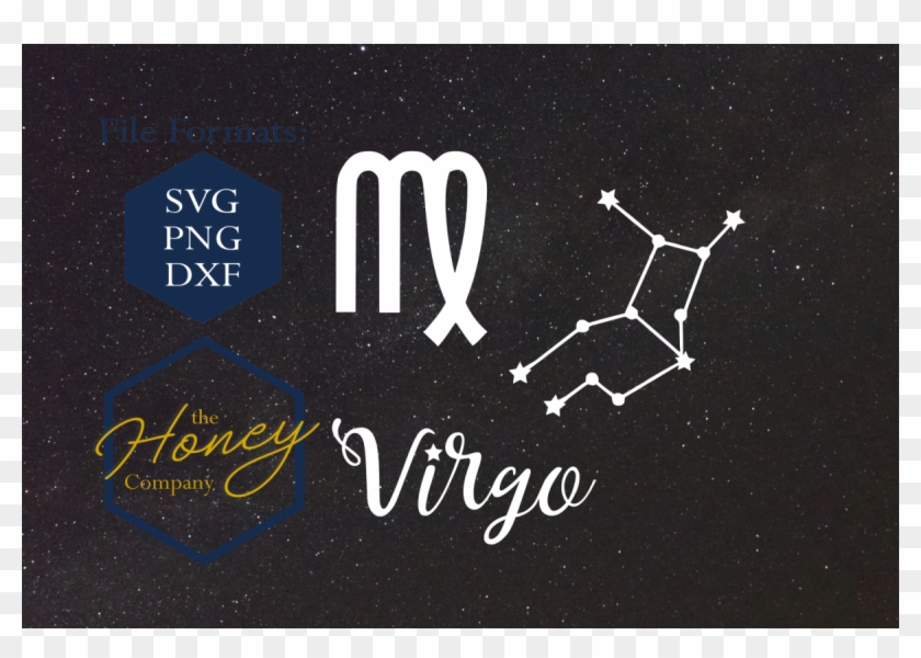 Virgo Clipart Svg - Graphic Design - Png Download #5404359