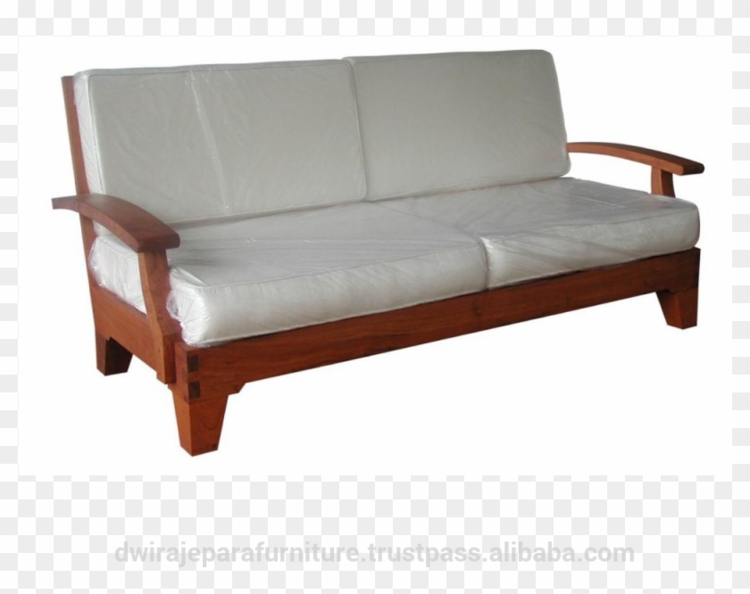 Indonesia Teak Furniture Sofa Dw-so001 - Studio Couch Clipart #5404440