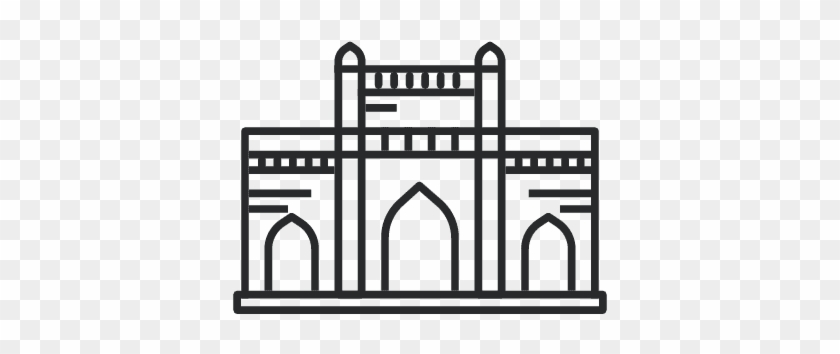 Mumbai - Gateway Of India Icon Clipart
