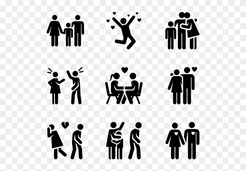 Love Story Pictograms - Active Pictogram Clipart #5404801