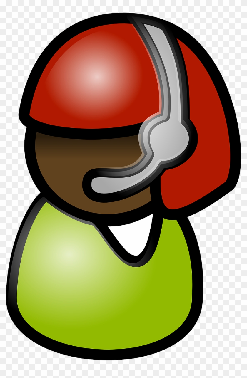 Girl Oprator Call Center - Clip Art - Png Download