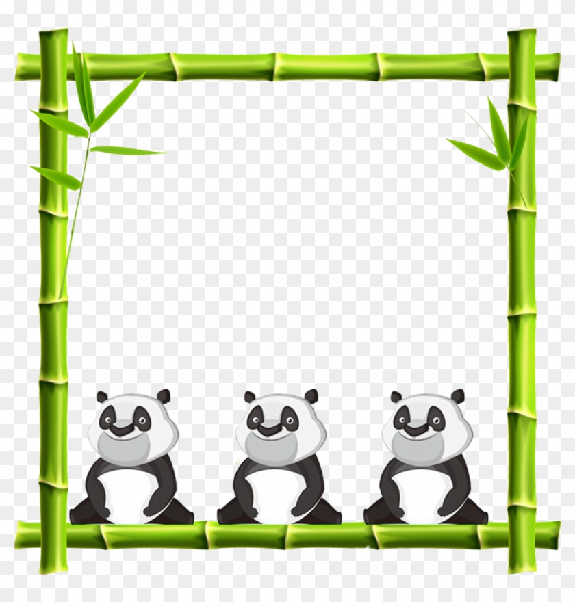 Clip Art Border Design Bamboo - Bamboo Png Transparent Png #5405796