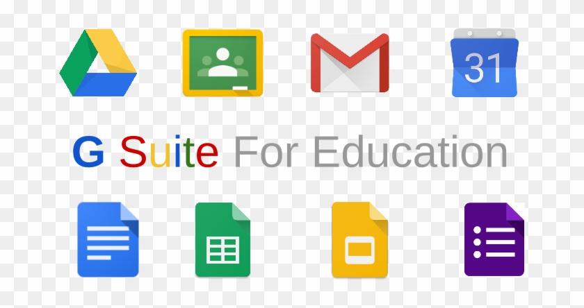 Free Google Apps For Education - G Suite For Education Logo Clipart #5406456