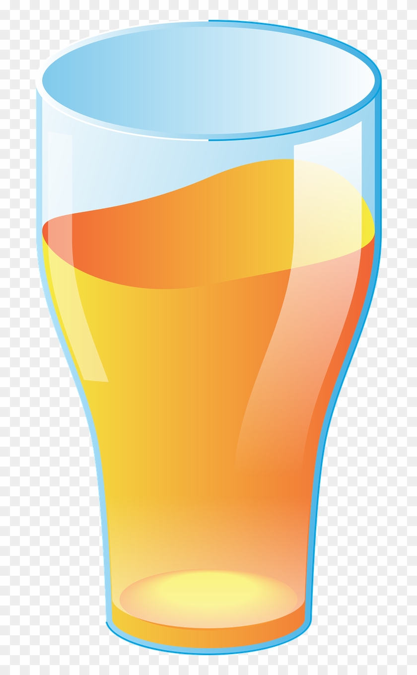 Tea,fruit Juice,free Vector Graphics, - Copo De Suco Desenho Png Clipart