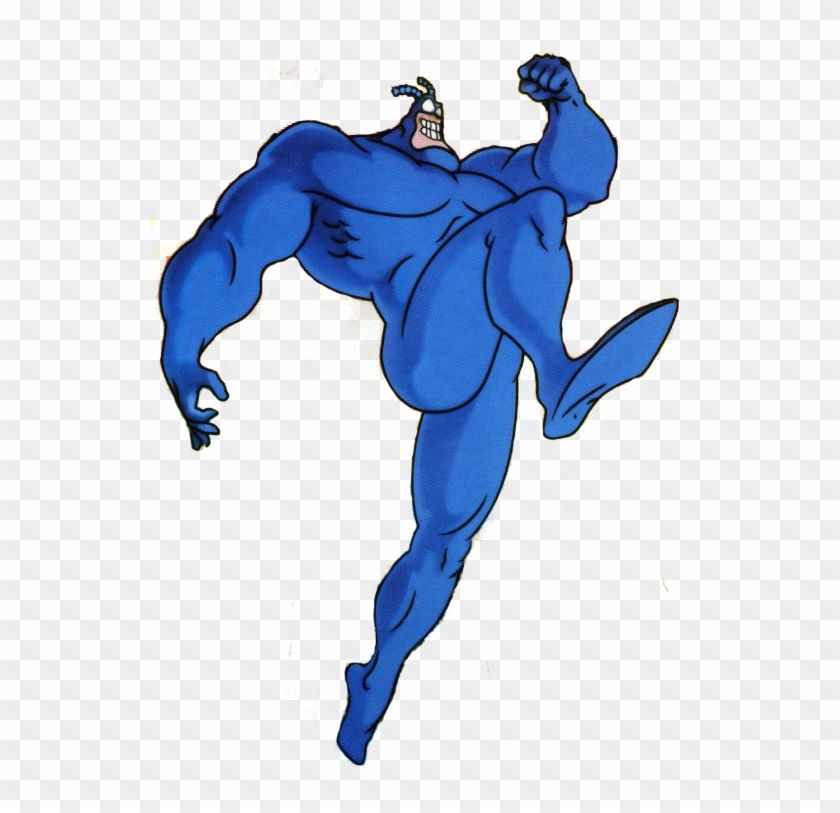 View The Tick Full , - Character The Tick Cartoon Clipart