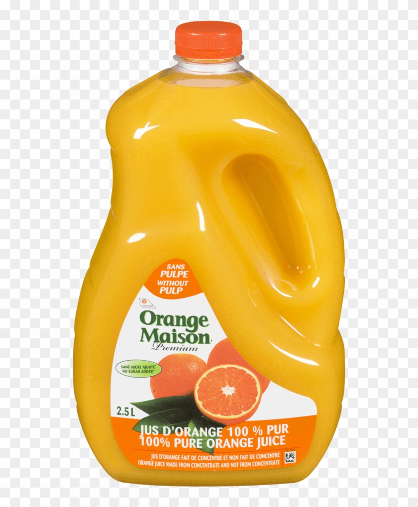 Glass Of Orange Juice Clipart - Orange Maison Juice - Png Download #5406834