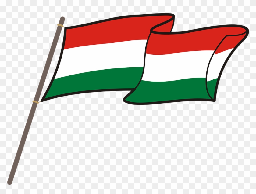 Hungary Flag Graphics National Colors The Mast - Chinese Flag Clip Art - Png Download