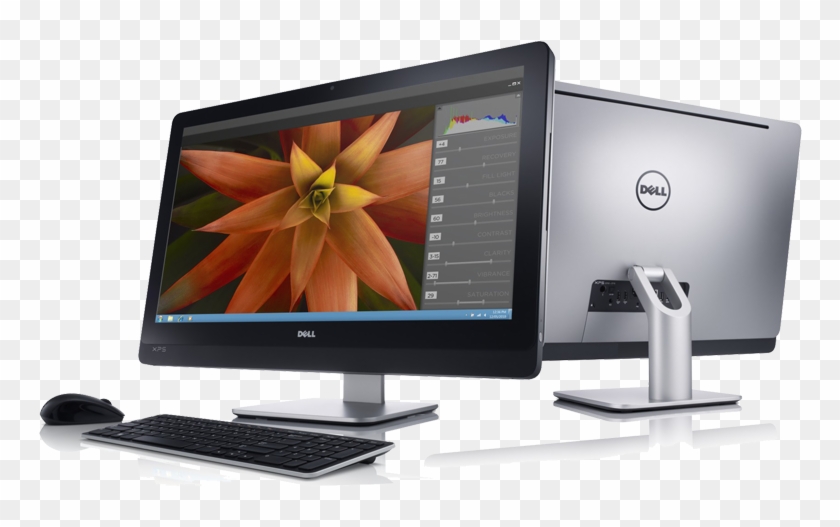 Two Xps One 2710 Aio Desktops - Dell Optiplex 9010 All In One Computer Clipart