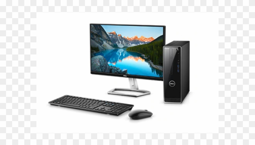 Dell Inspiron Desktop 3470 Clipart