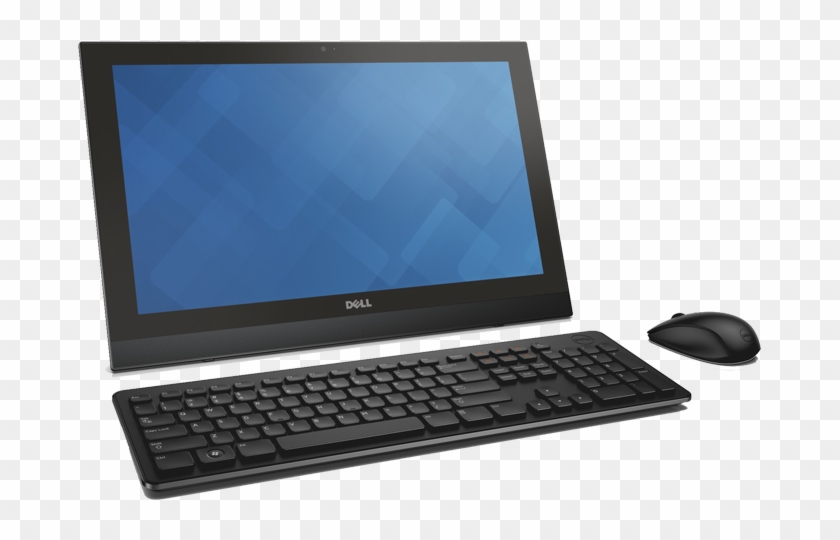 Inspiron Workstations - Dell Black Inspiron 3052 All In One Desktop Pc Clipart #5407809