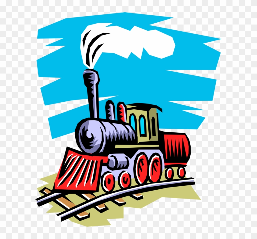Railways Clipart Tran - Naik Kereta Api Gif - Png Download #5408189