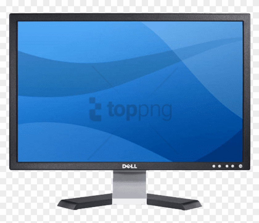 Dell Computer Monitor Png Png Image With Transparent - Dell E197fpf Clipart #5408190