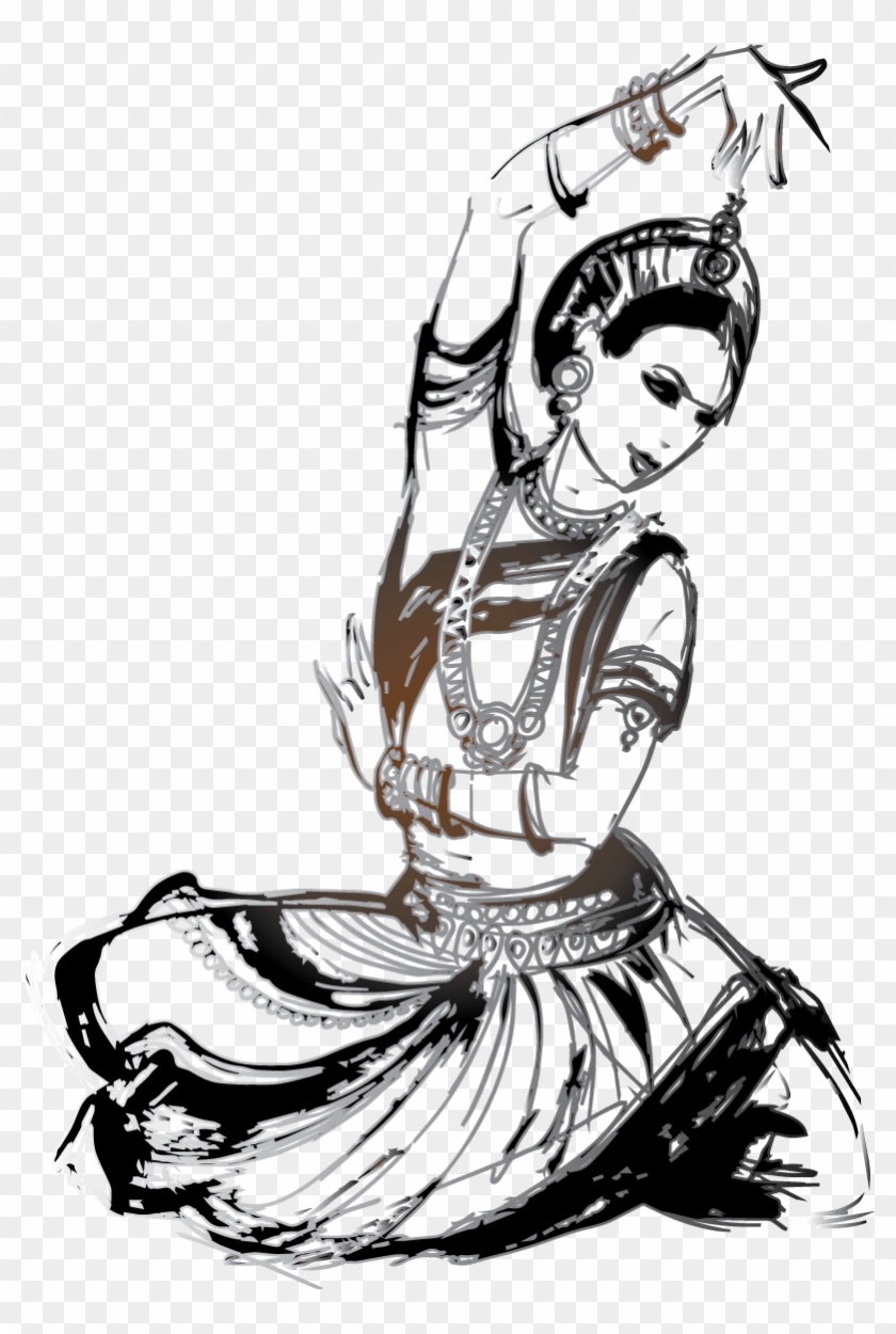 Cultural Drawing At Getdrawings - Bharatanatyam Vector Clipart