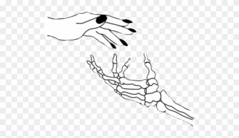 #hands #ghost #skeleton #love #dead #hand - Broken Heart Mood Edits Clipart