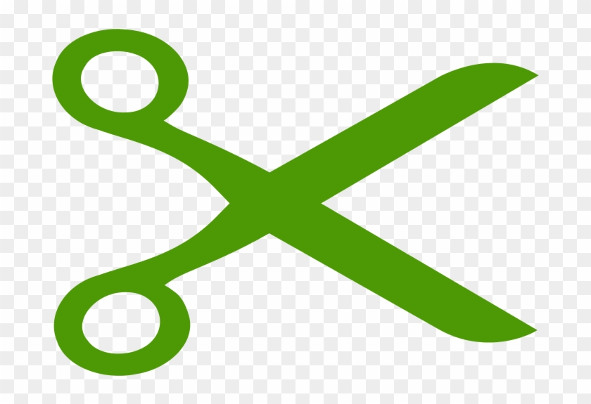 Green Scissors Png Clipart #5408579