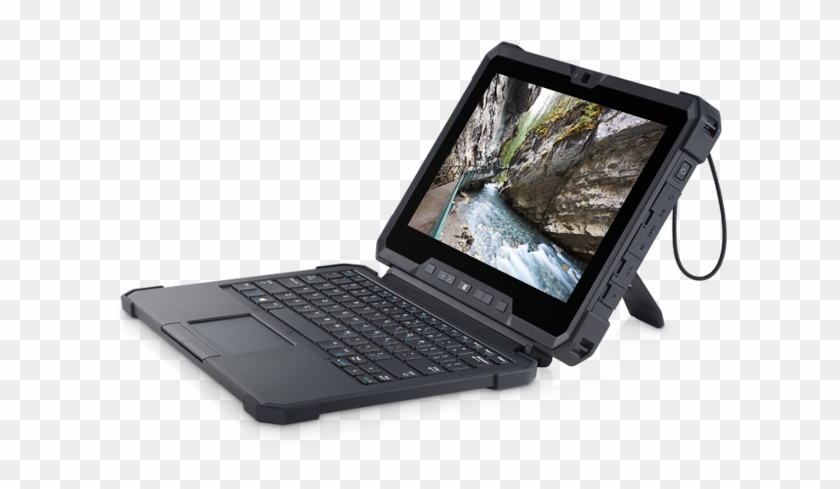 25387 Home Laptop Latitude 12 7212 With Keyboard , - Dell Latitude 7212 Rugged Extreme Tablet Clipart #5408580
