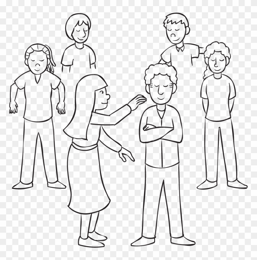 Ghost - Line Art Clipart