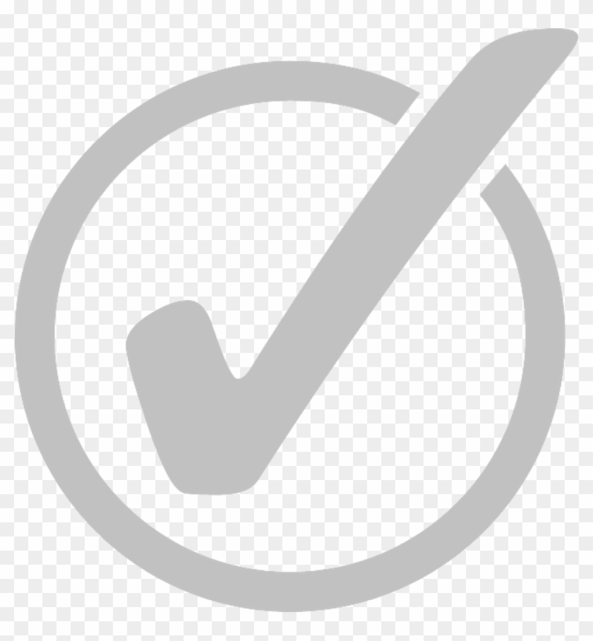 Vote Check Mark Png - White Check Mark Circle Clipart