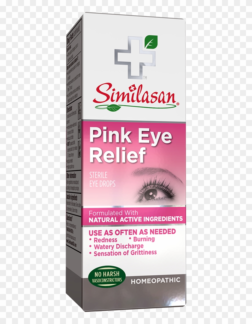 Pink Eye Relief Sterile Eye Drops - Similasan Clipart