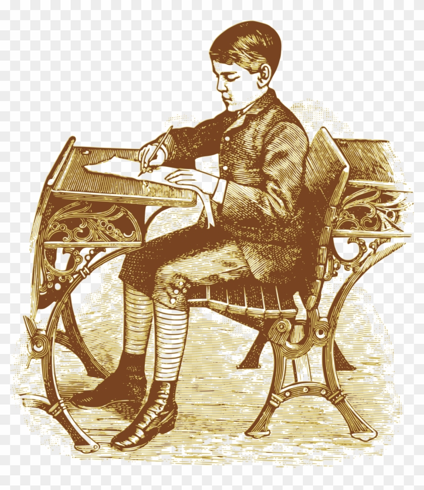 This Free Icons Png Design Of Boy At School - Cahil Hoca Clipart #5409144