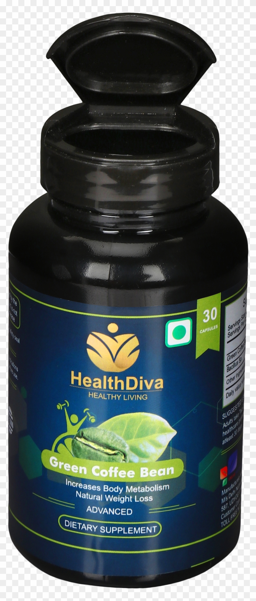 Green Coffee Bean - Cosmetics Clipart #5409298