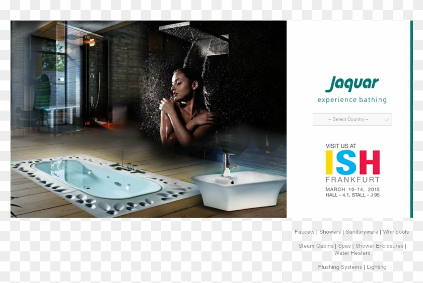 Jaquar Experience Bathing Png Clipart