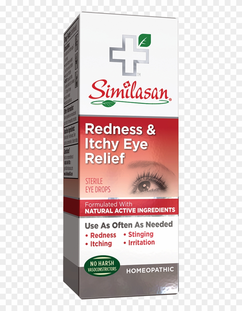 Redness & Itchy Eye Relief Sterile Eye Drops - Similasan Clipart #5409399